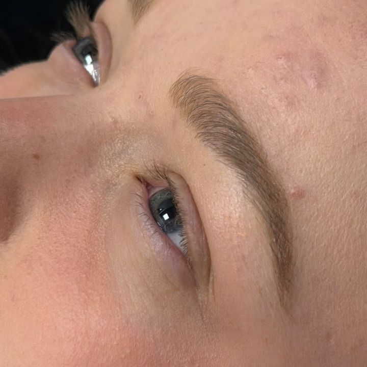 Cils avant le rehaussement